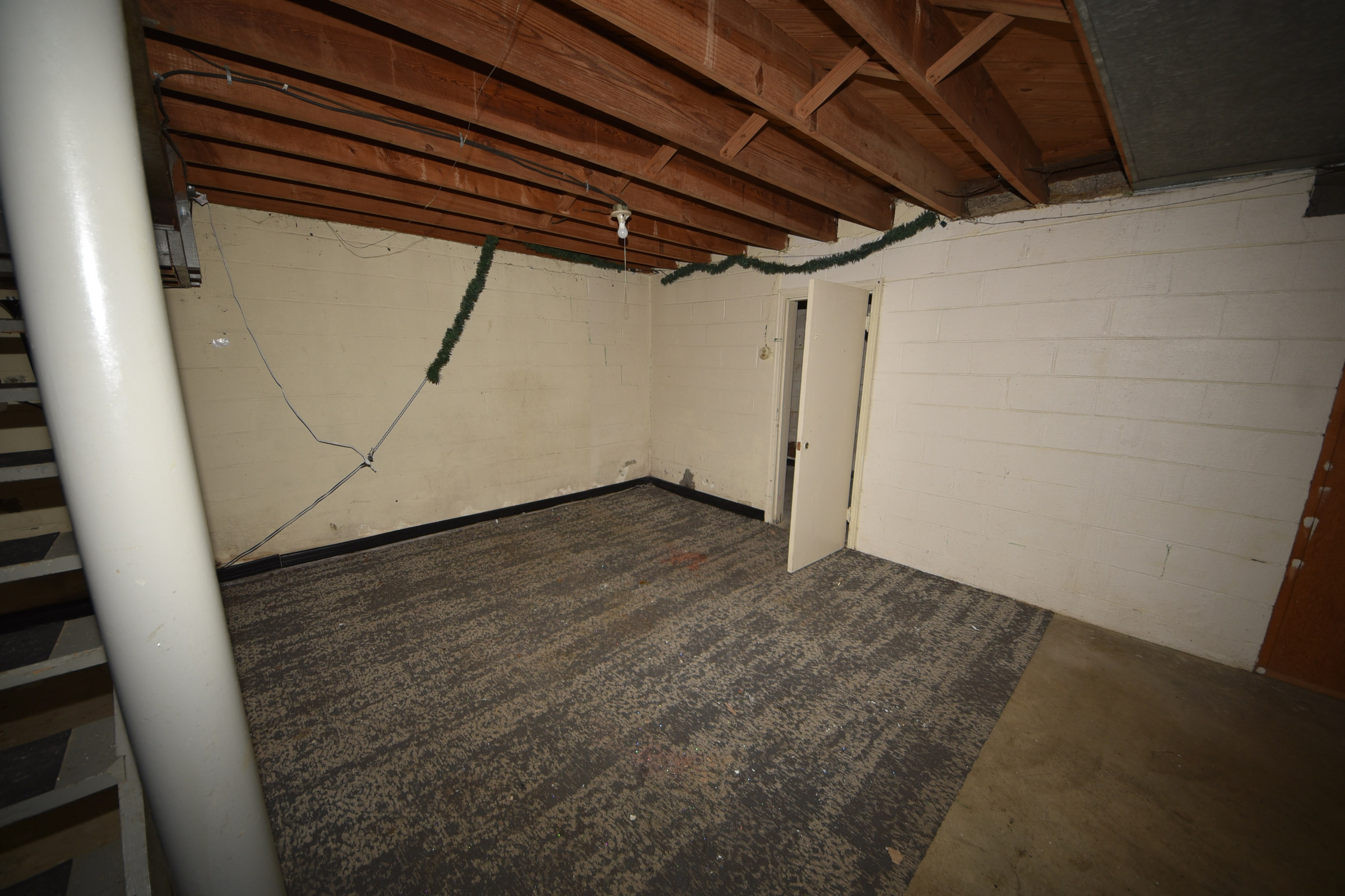 Basement storage area at 7222 Chetbert Drive